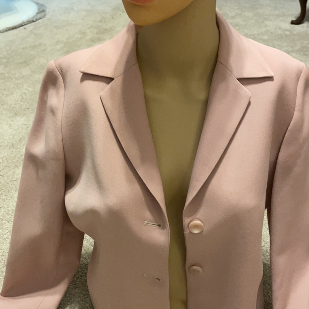 Pendleton Petite Size 4 Jacket. Soft Pink. - image 2
